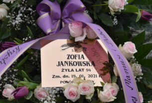 Uroczystości pogrzebowe por. Zofii Jankowskiej.