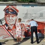 Odsłonięcie 30-metrowego muralu patriotycznego w Węgorzynie