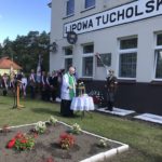 Lipowa Tucholska poświęcenie tablicy dla Inki