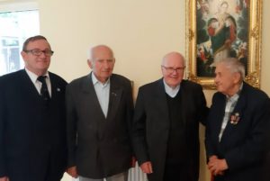 Kombatanci z wizytą u biskupa Pawła Cieślika