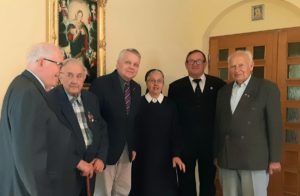 Kombatanci z wizytą u biskupa Pawła Cieślika